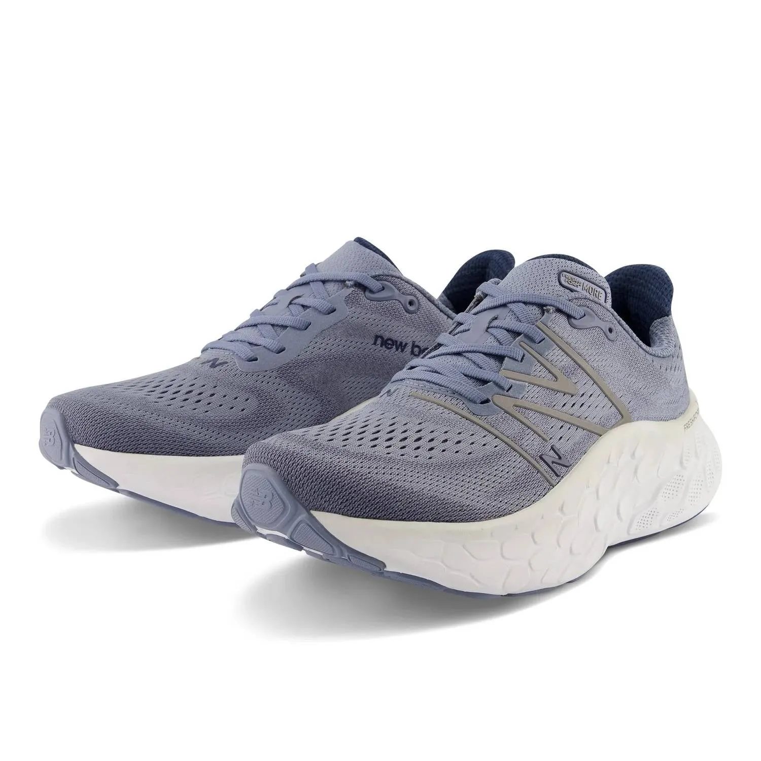Men's Fresh Foam X More V4 Running Shoes In Arctic Grey