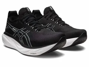 Men’S Gel-Nimbus 25 Running Shoes In Black/pure Silver