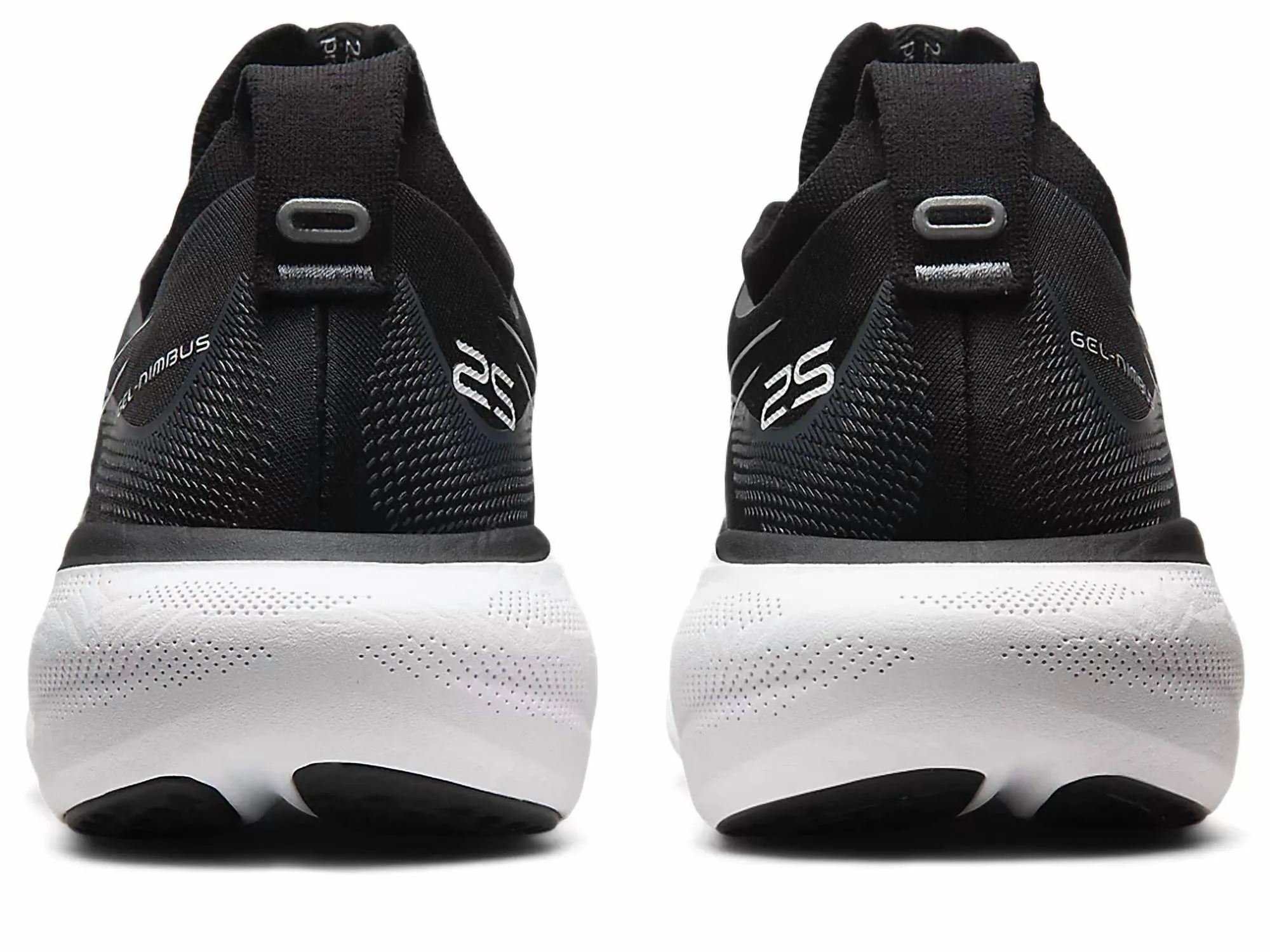 Men’S Gel-Nimbus 25 Running Shoes In Black/pure Silver