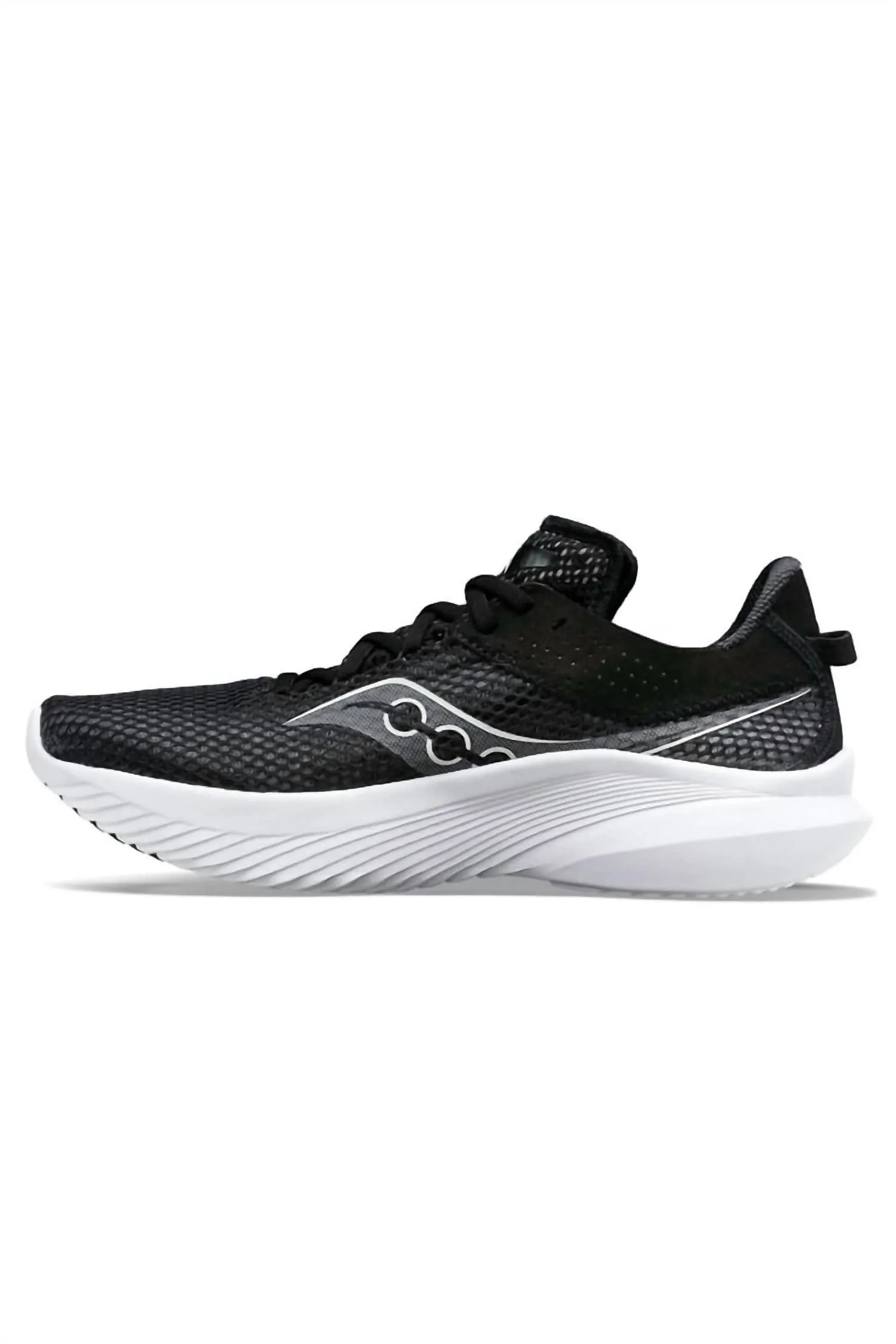 Men's Kinvara 14 Running Shoes In Black/white