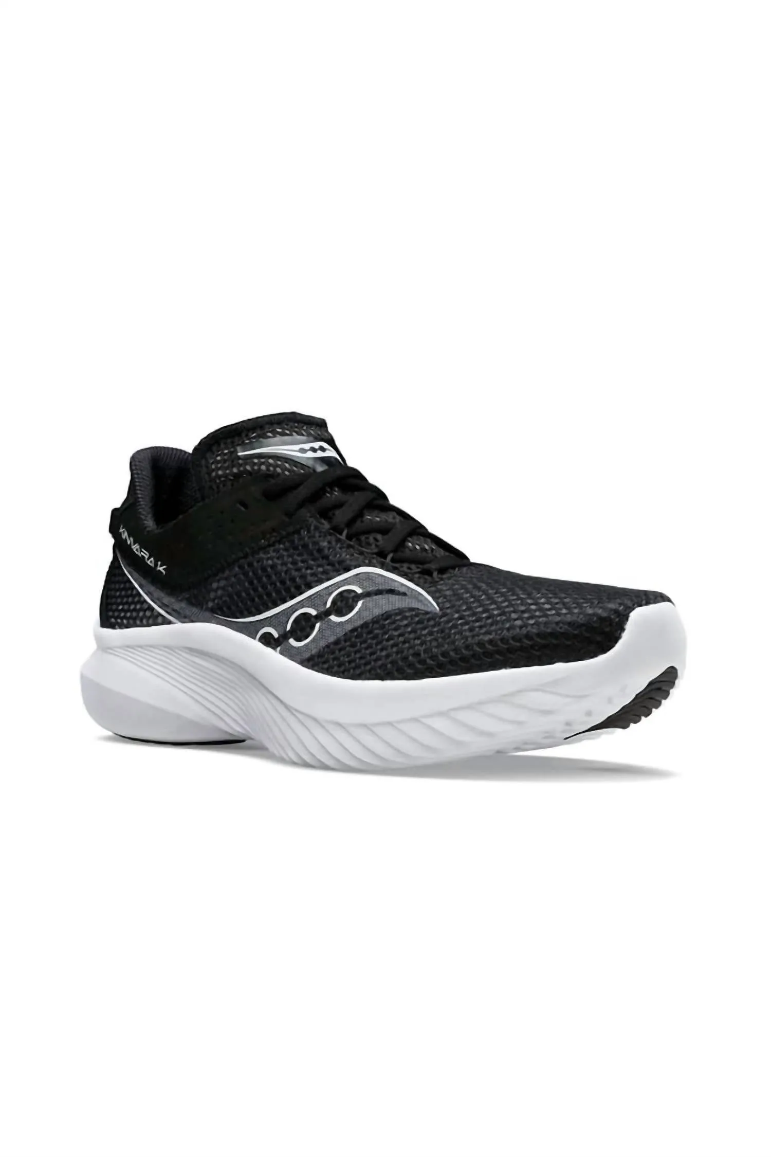 Men's Kinvara 14 Running Shoes In Black/white