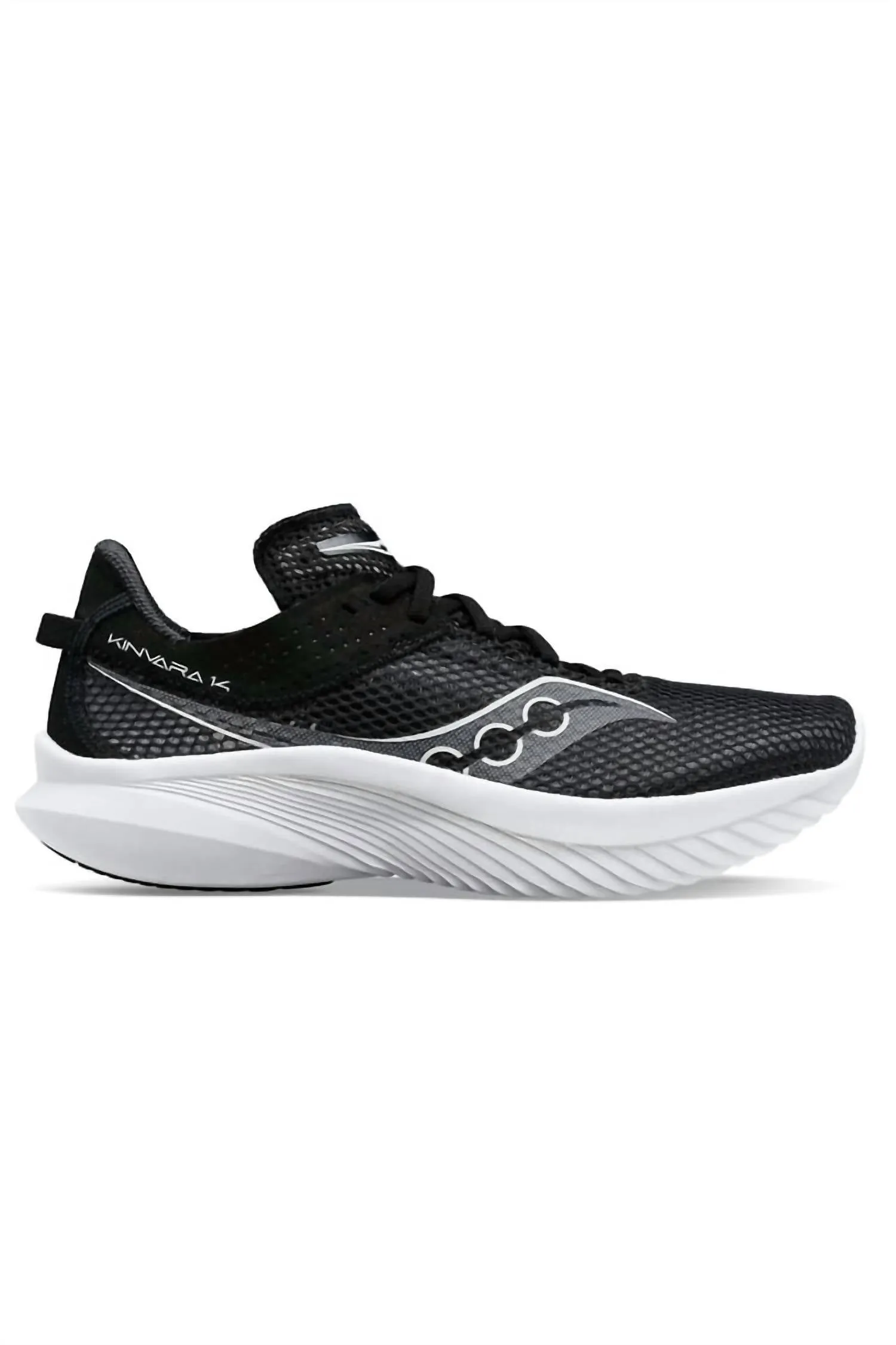 Men's Kinvara 14 Running Shoes In Black/white