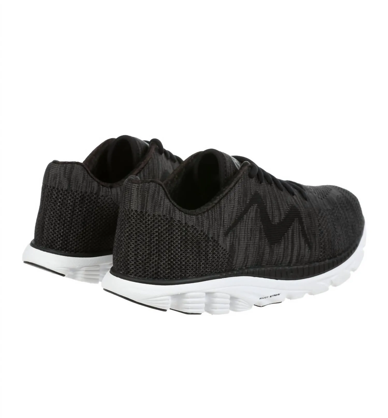 Men's Speed Mix Running Shoes In Black/grey