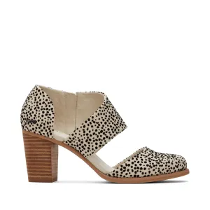 Milan Mini Cheetah Print Closed Toe Heels