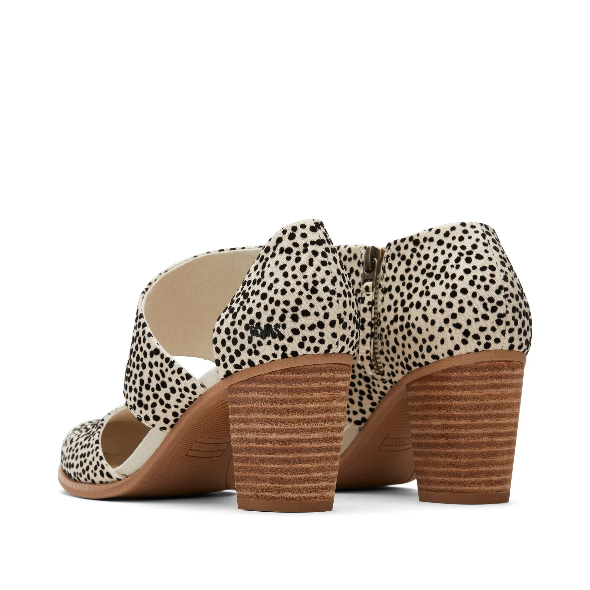 Milan Mini Cheetah Print Closed Toe Heels