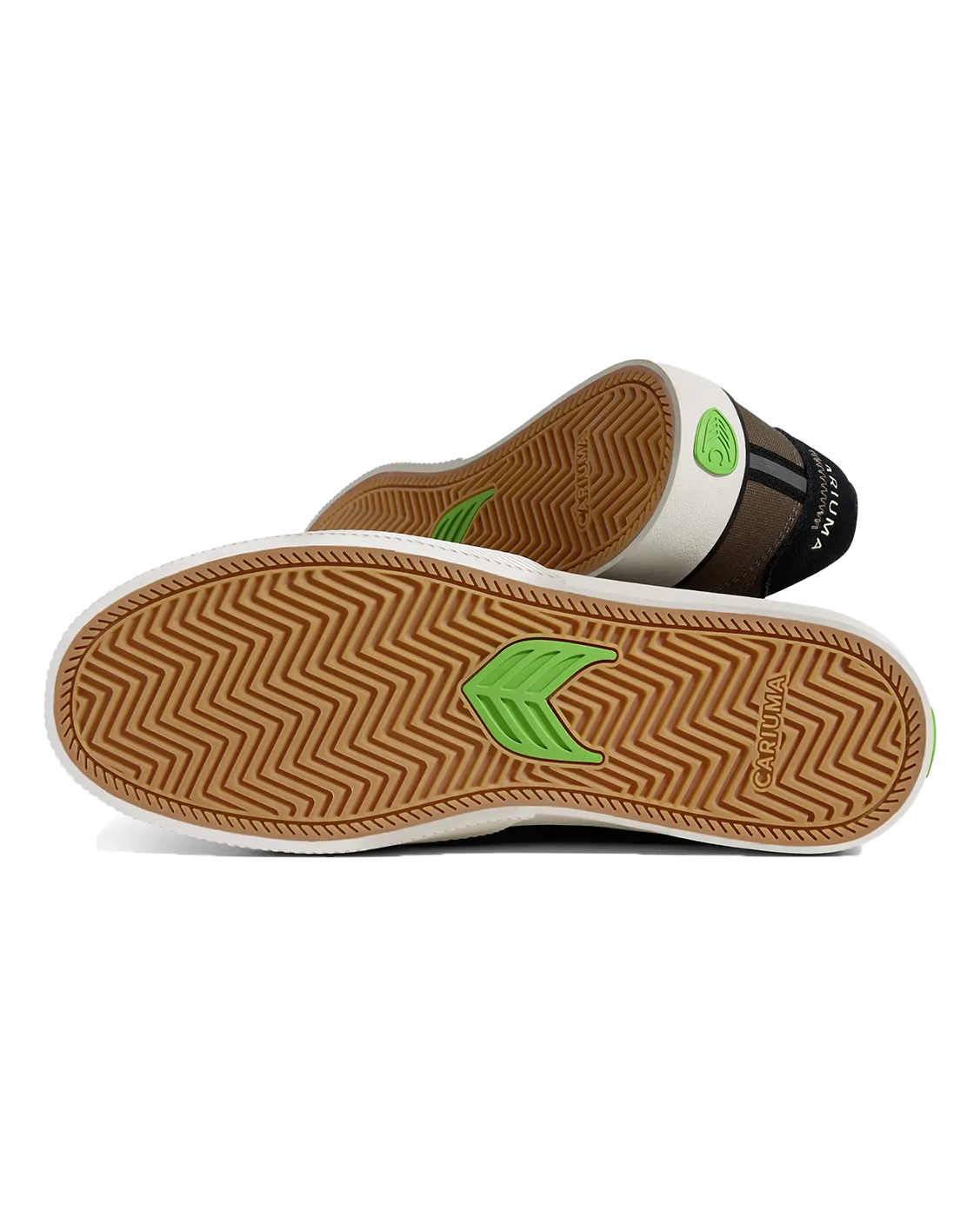 Naioca Pro Shoes in Black & Khaki