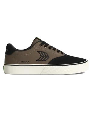 Naioca Pro Shoes in Black & Khaki