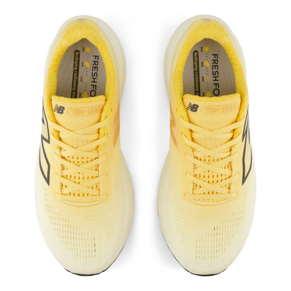 New Balance Men's 1080 V14 Running Shoes in Clementine/Angora/Black Cement SS25