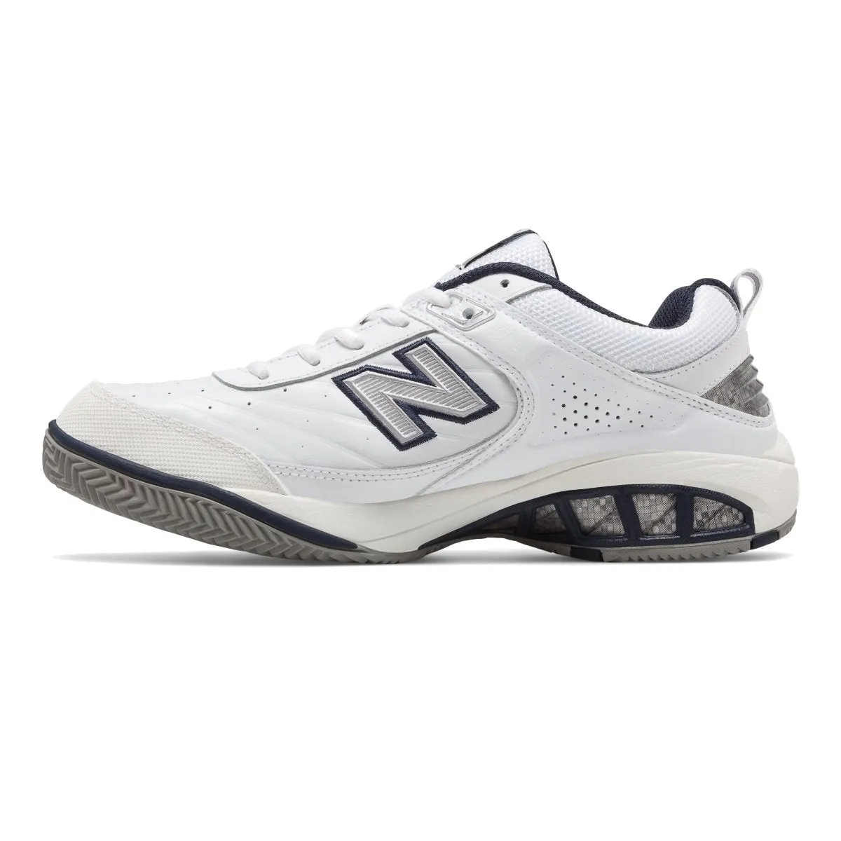 New Balance Men's MC806W White/Navy