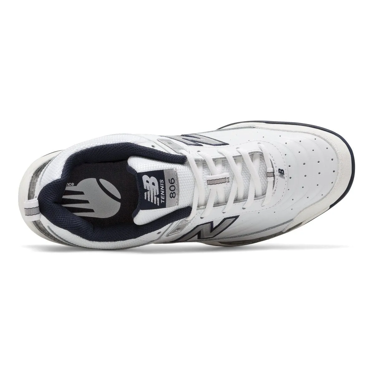 New Balance Men's MC806W White/Navy