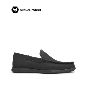 Nick Venetian Men's Shoes - Black Nubuck