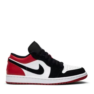 NIKE AIR JORDAN1 BLACK TOE LOW -