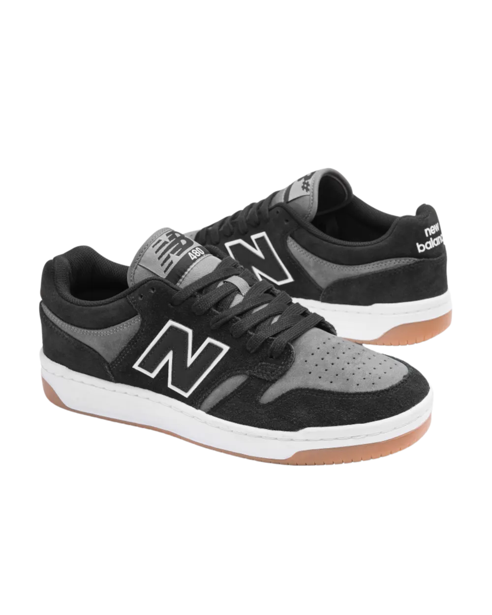 Numeric 480 Shoes in Black & Grey