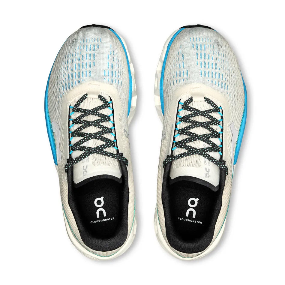 On Women's Cloudmonster 2 Running Shoes in Cream/Horizon SS25