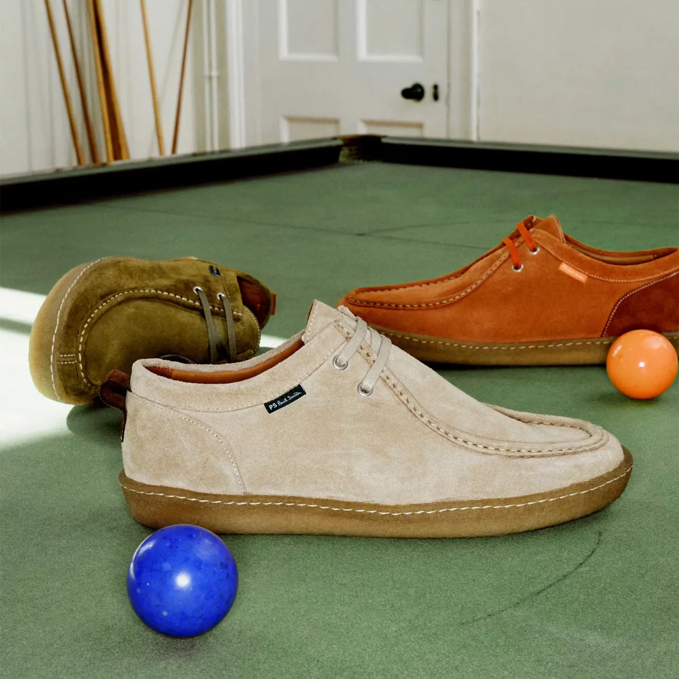 Paul Smith Suede Buster Shoes Sand