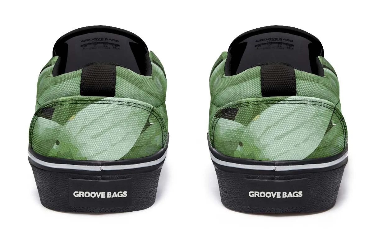 Peony Garden Slip-On Shoes
