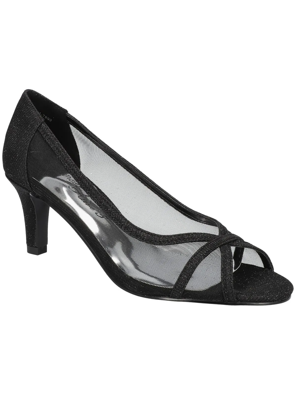 Picaboo Womens Peep Toe Dressy Pumps