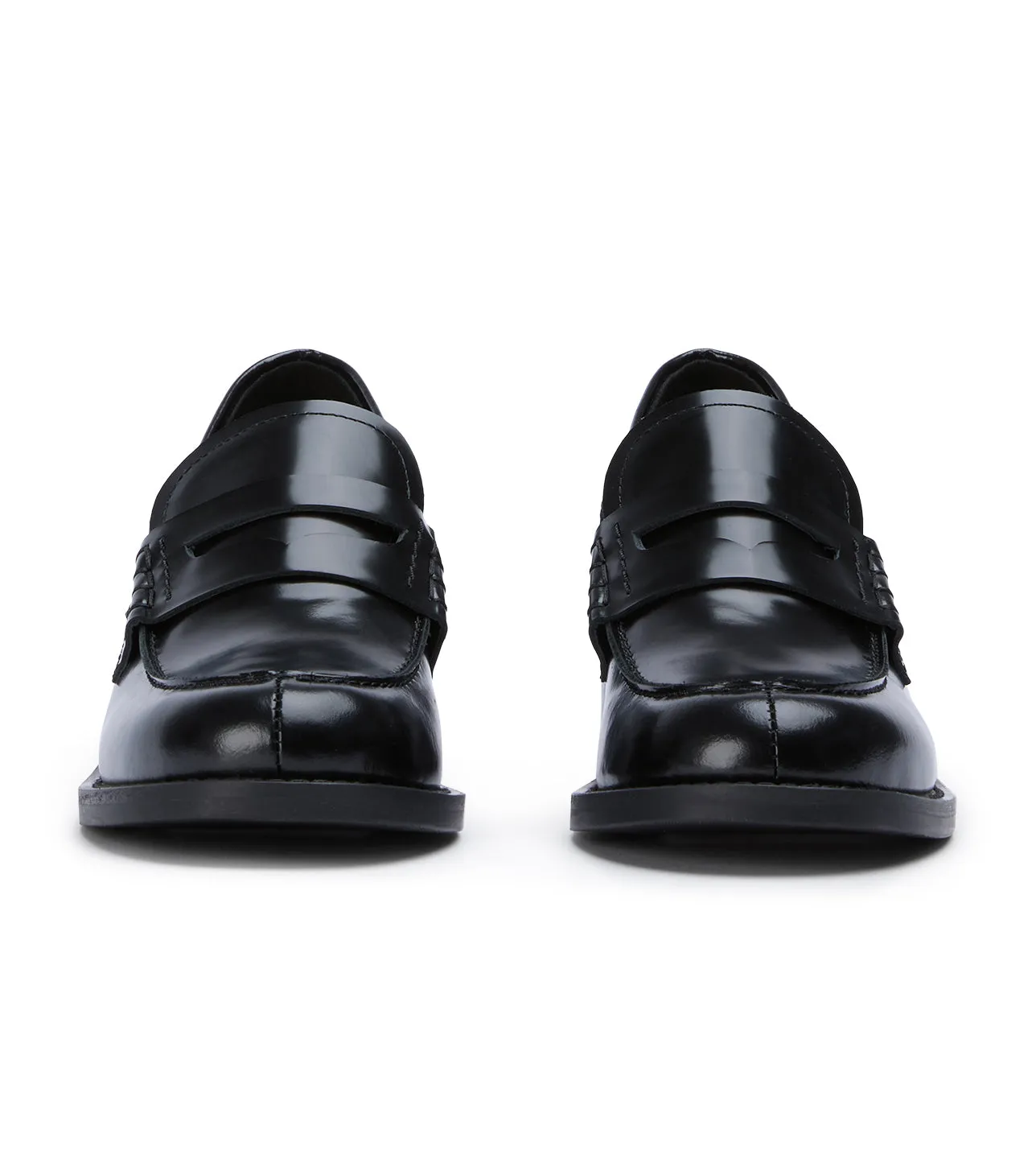 Polly Black Hi Shine