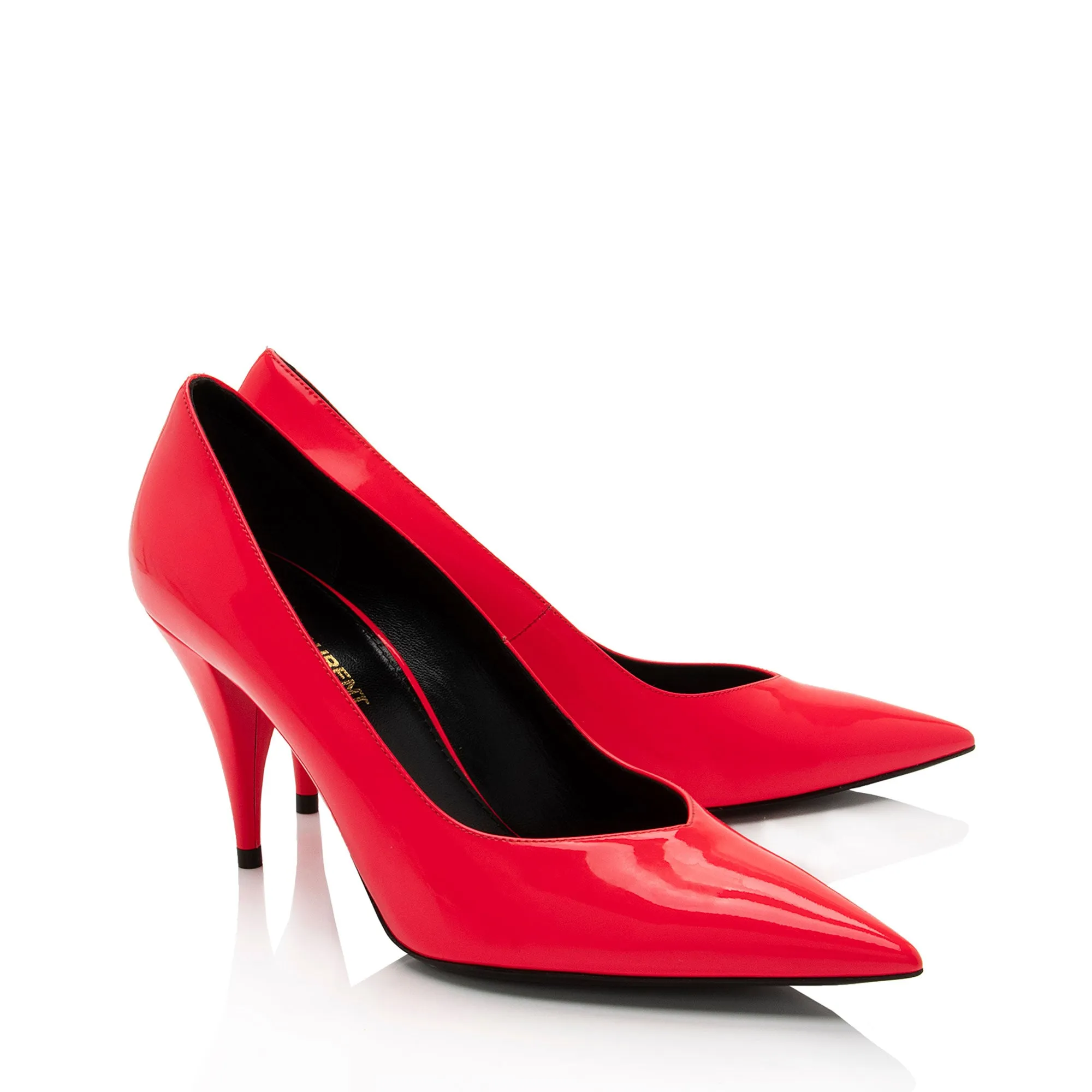 Saint Laurent Patent Leather Kiki Pumps