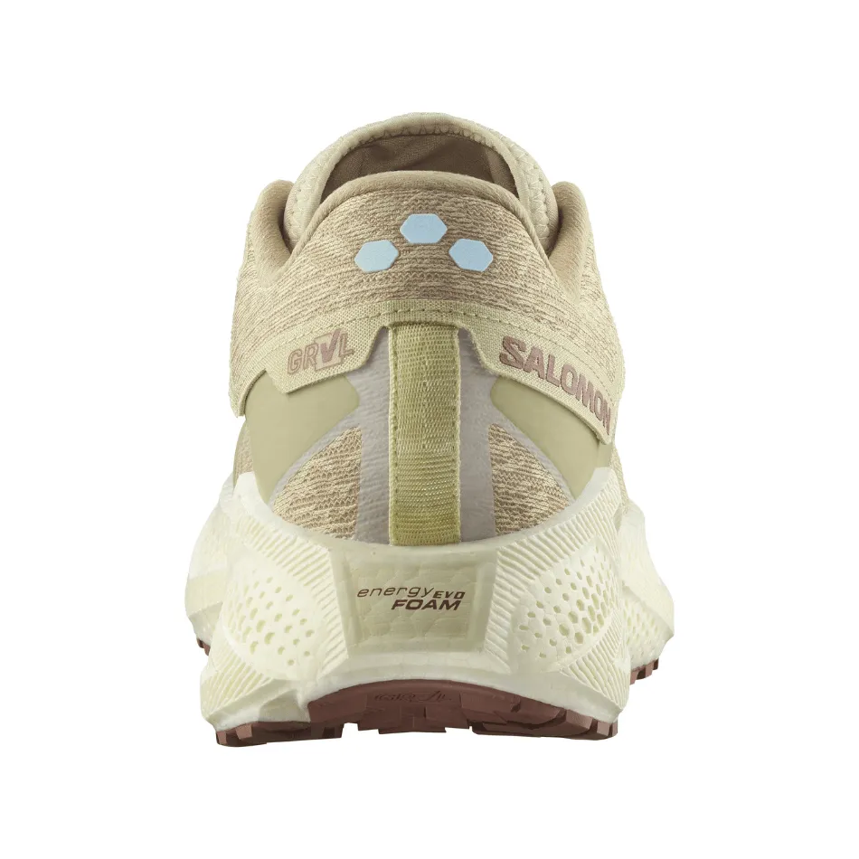 Salomon Men's Aeroglide 3 GRVL Running Shoes in Green Haze/Vanilla Ice/Russet SS25