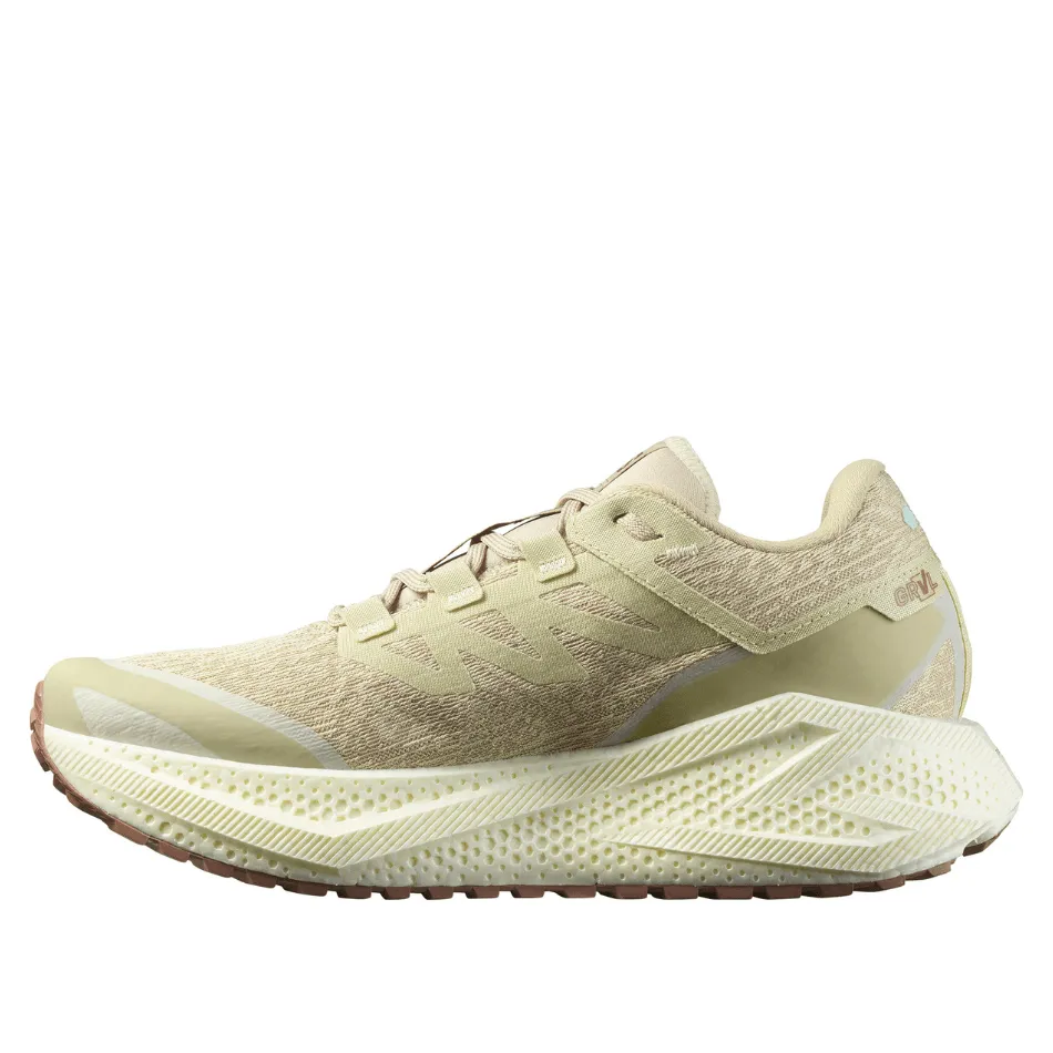 Salomon Men's Aeroglide 3 GRVL Running Shoes in Green Haze/Vanilla Ice/Russet SS25