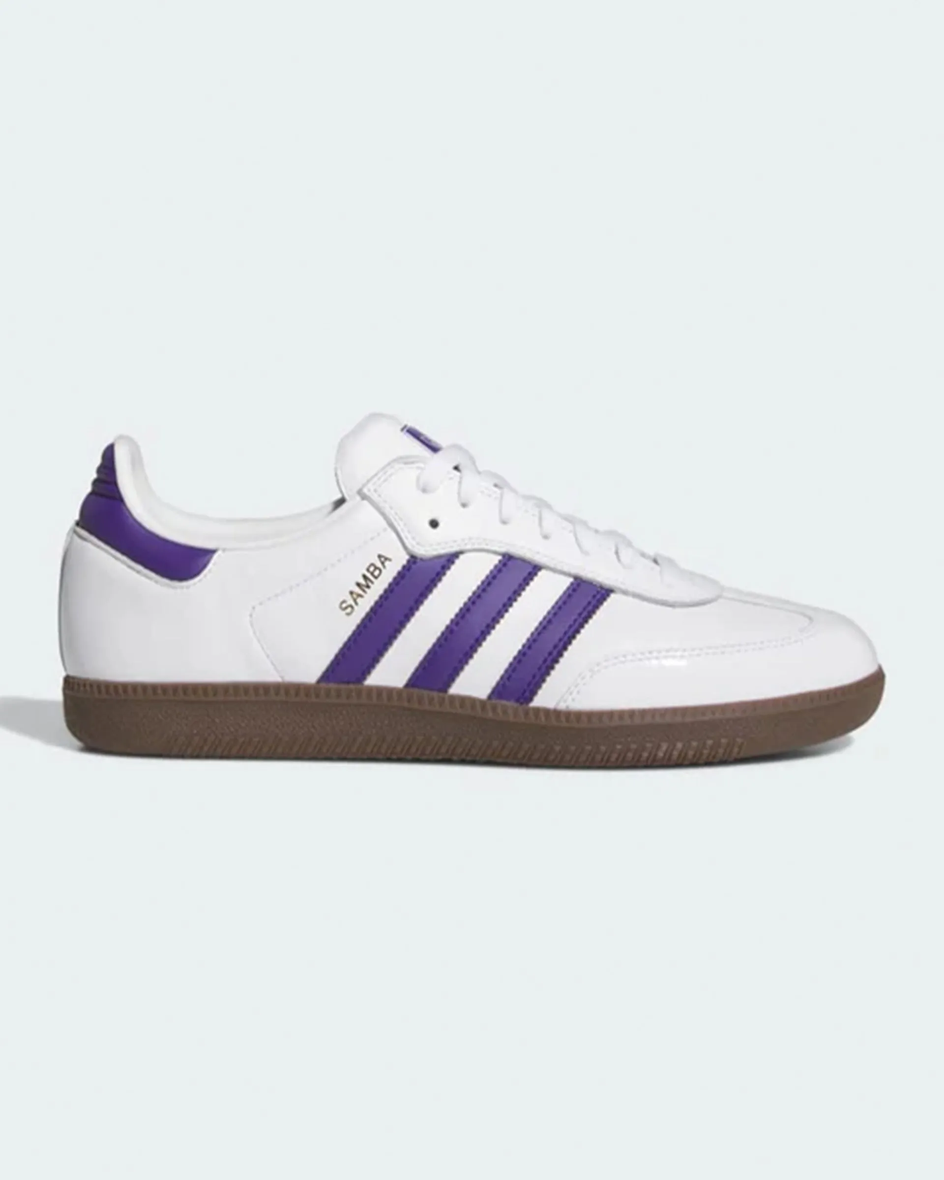 Samba ADV Shoes - Cloud White / Collegiate Purple / Gold Metallic