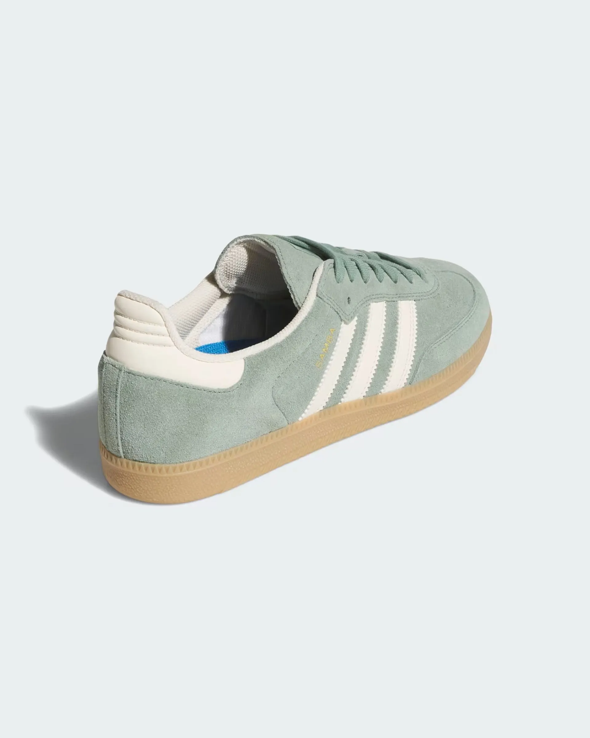Samba ADV Shoes - Silver Green / Wonder White / Gold Metallic
