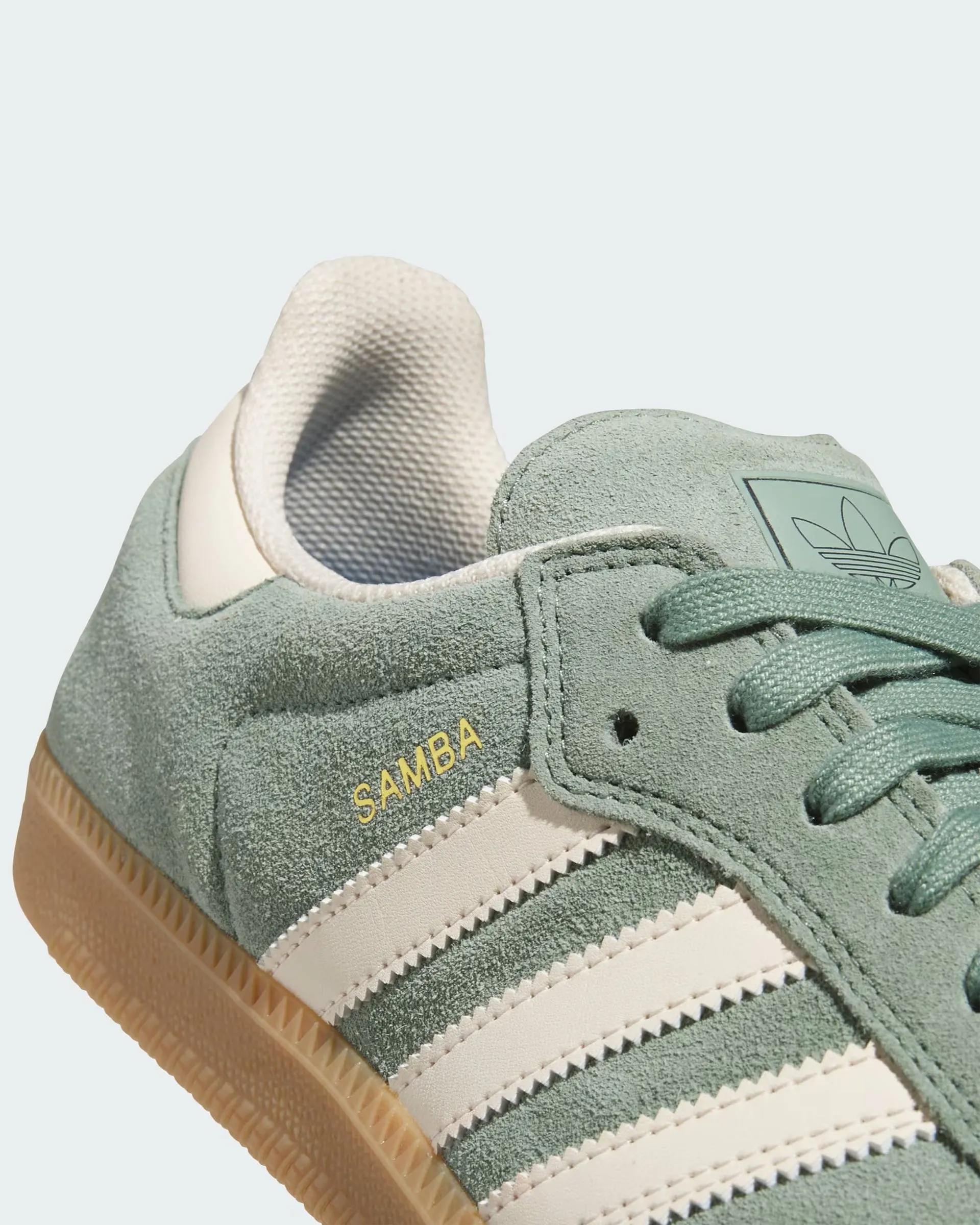 Samba ADV Shoes - Silver Green / Wonder White / Gold Metallic