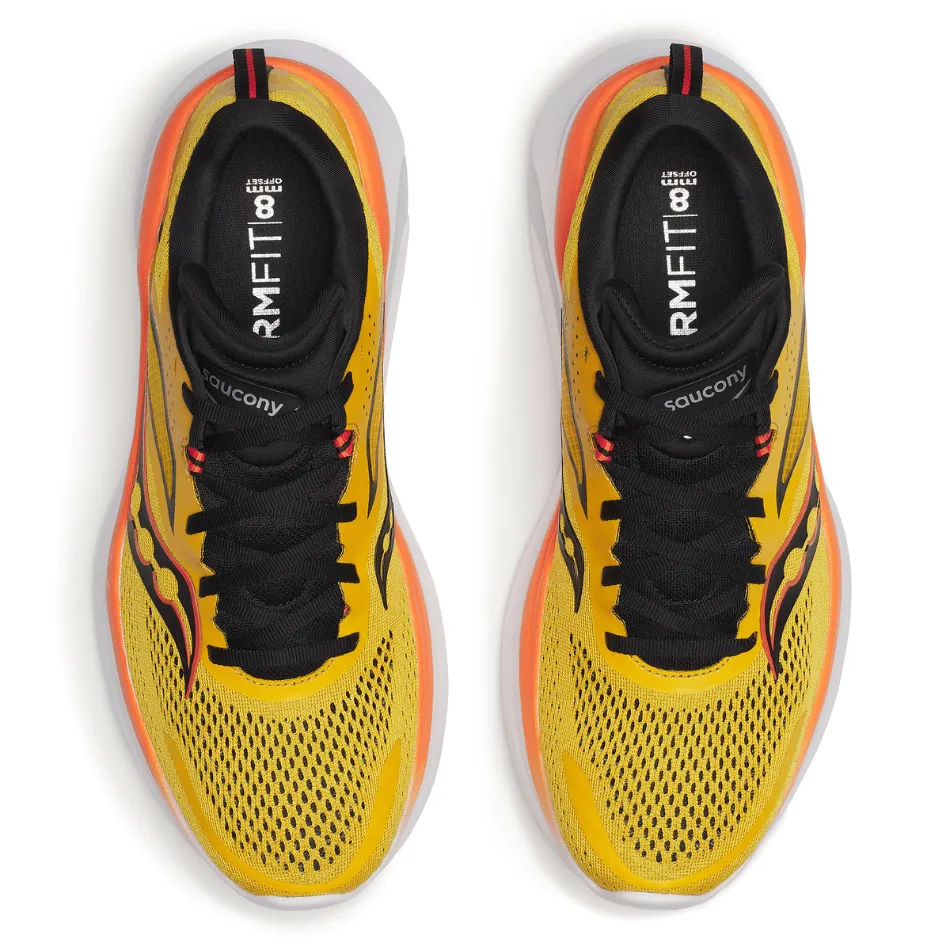 Saucony Men's Omni 22 Running Shoes in Pollen/Black SS25 - Online Exclusive