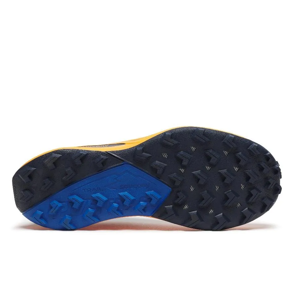 Saucony Men's Peregrine 15 Running Shoes in Peel/Navy SS25