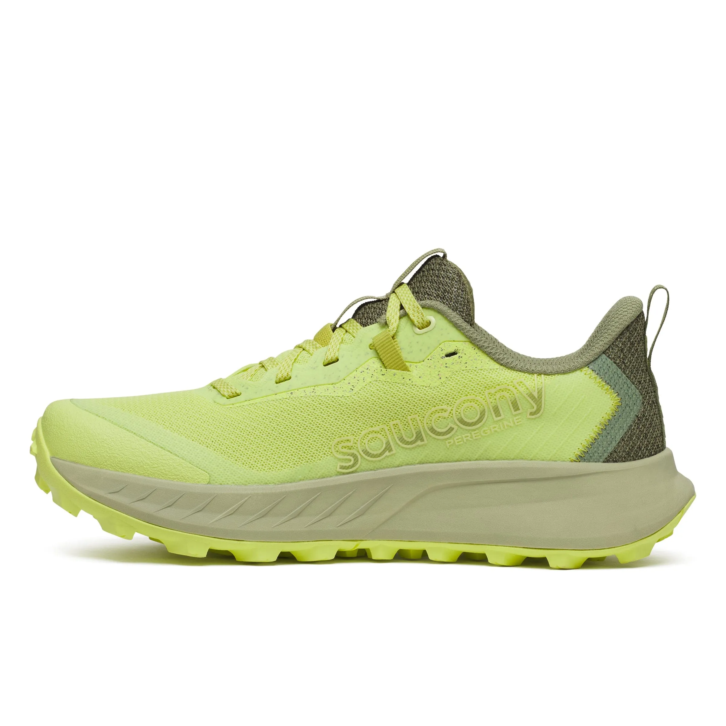 Saucony Women's Peregrine 15 Trail Running Shoes in Sunny/Hemlock SS25
