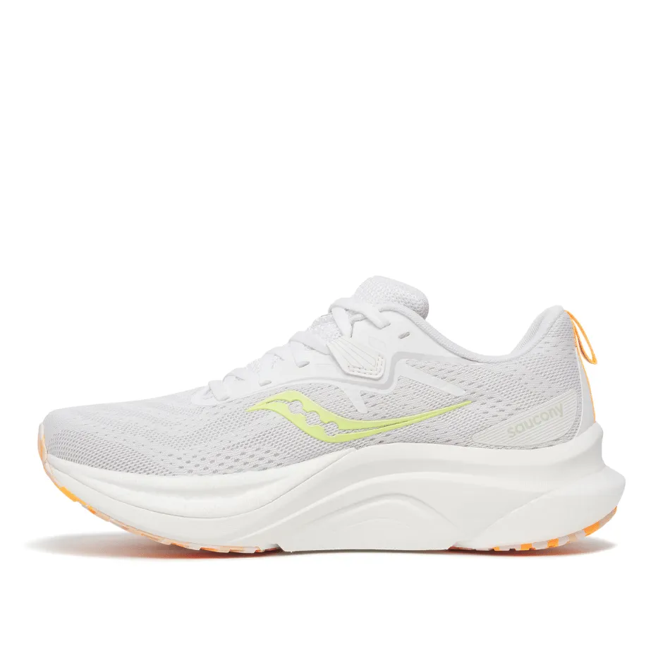 Saucony Women's Tempus 2 Running Shoes in White/Sunny - Online Exclusive