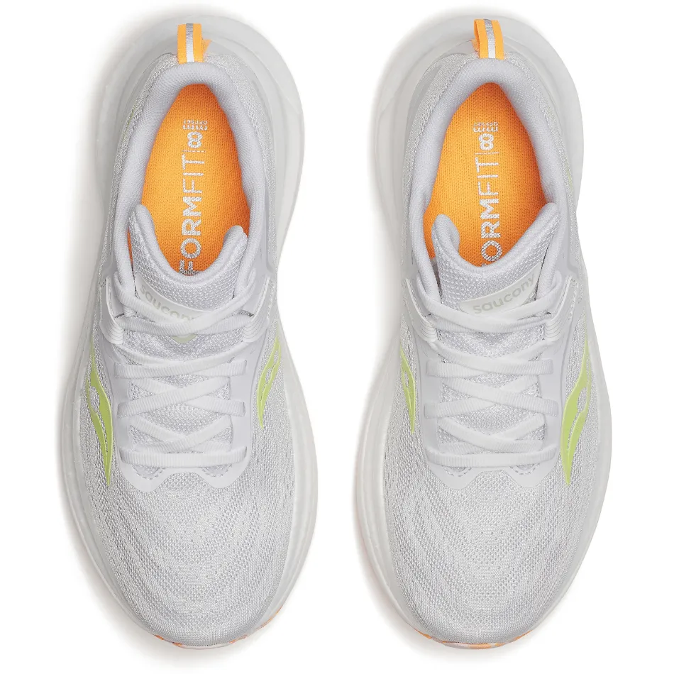 Saucony Women's Tempus 2 Running Shoes in White/Sunny - Online Exclusive