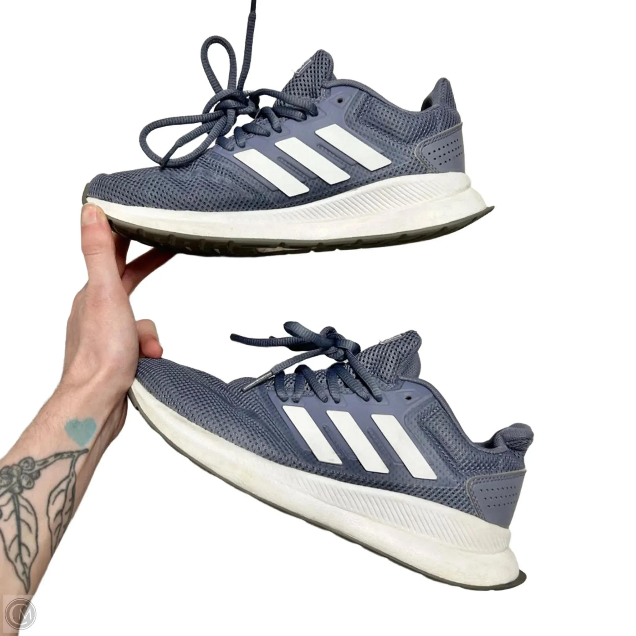 Shoes Athletic By Adidas In Blue & White, Size: 5.5