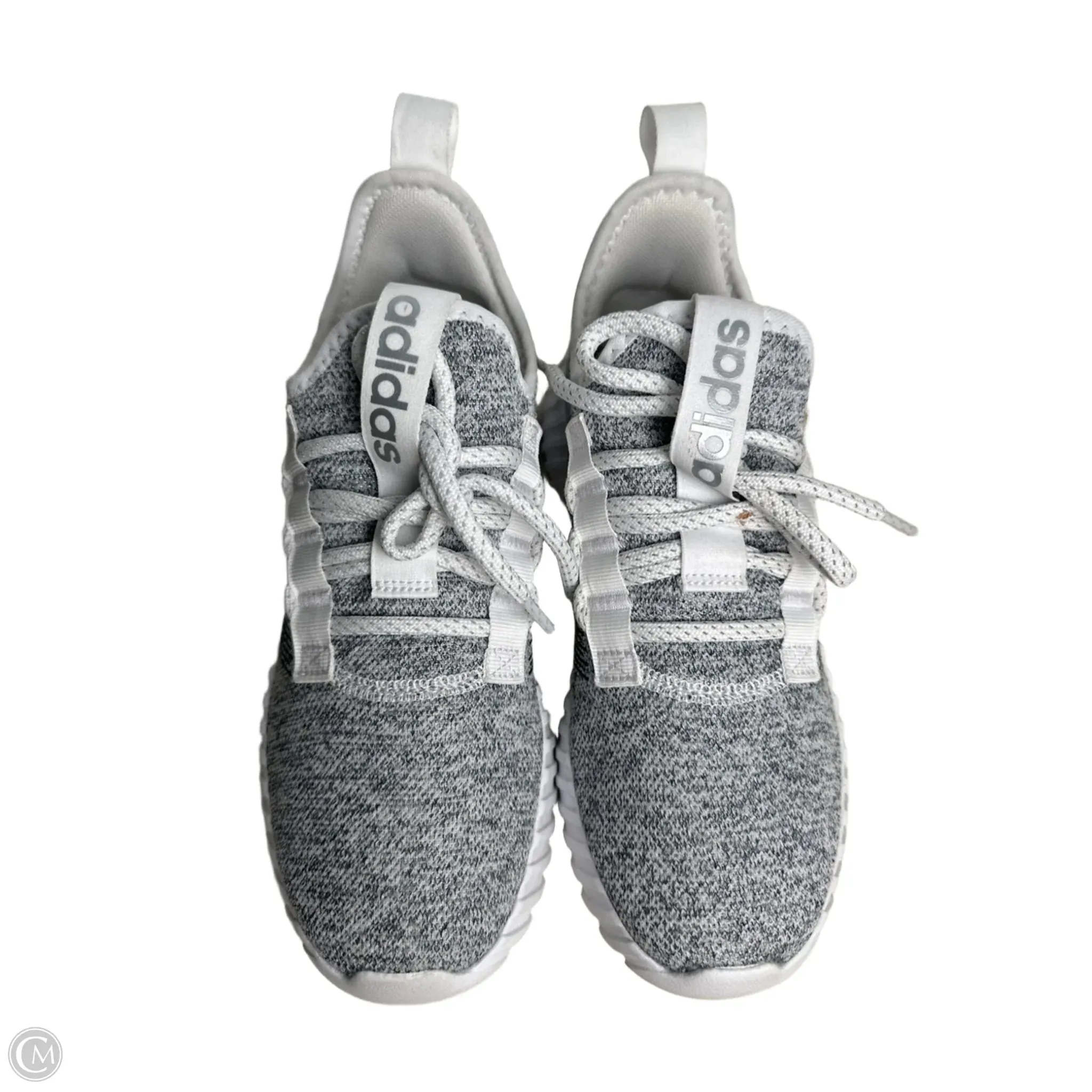 Shoes Athletic By Adidas In Grey, Size: 8