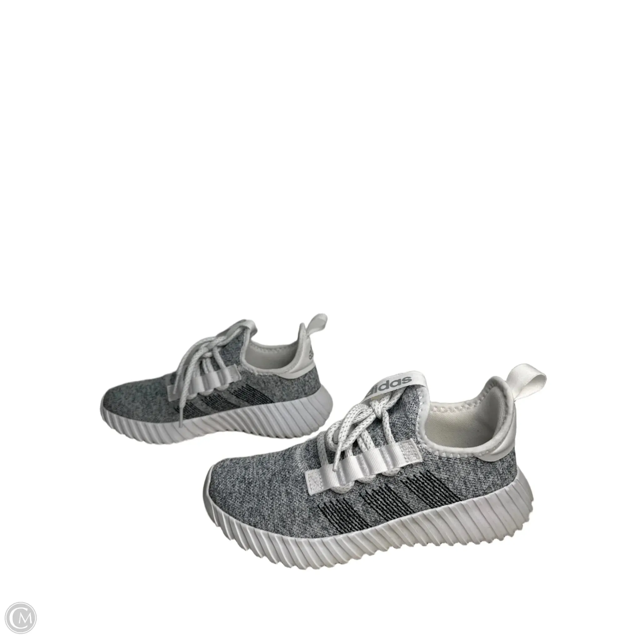 Shoes Athletic By Adidas In Grey, Size: 8