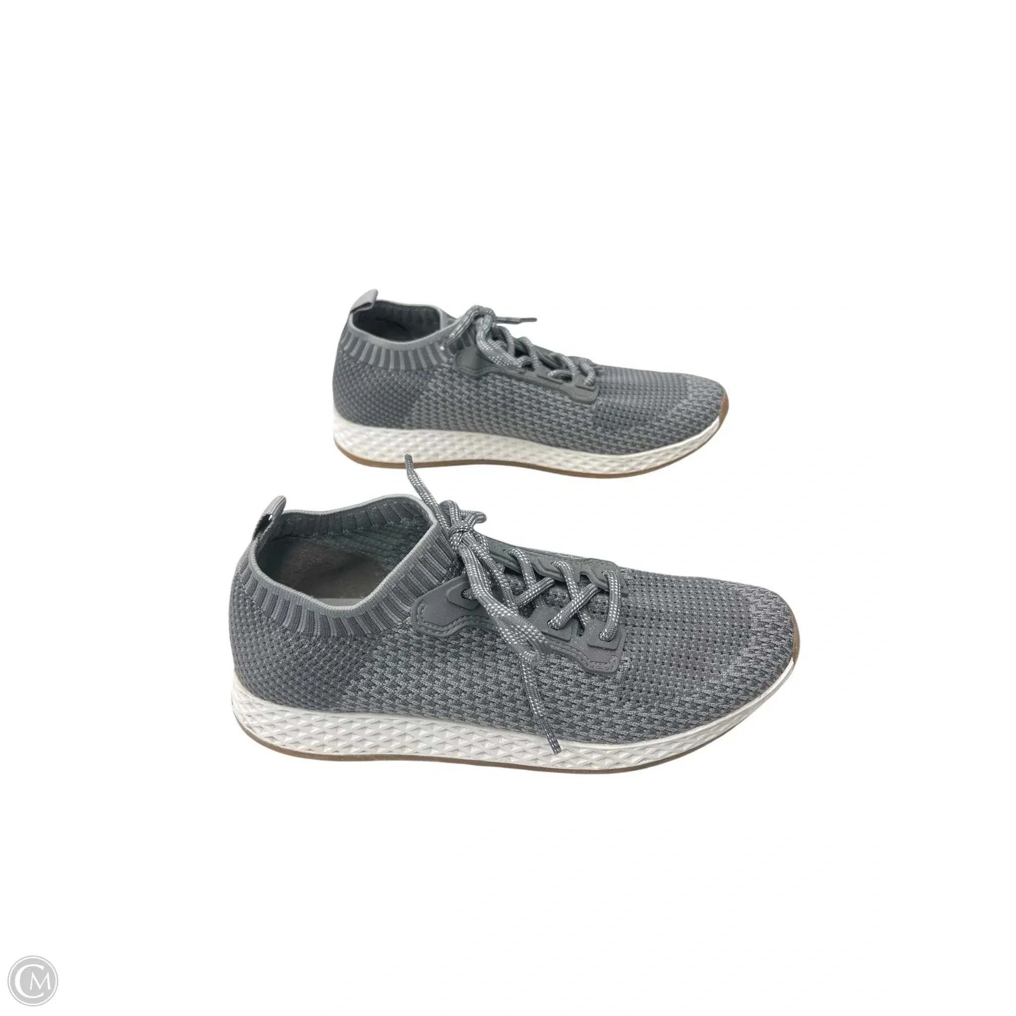 Shoes Athletic By J Slides In Grey, Size: 8