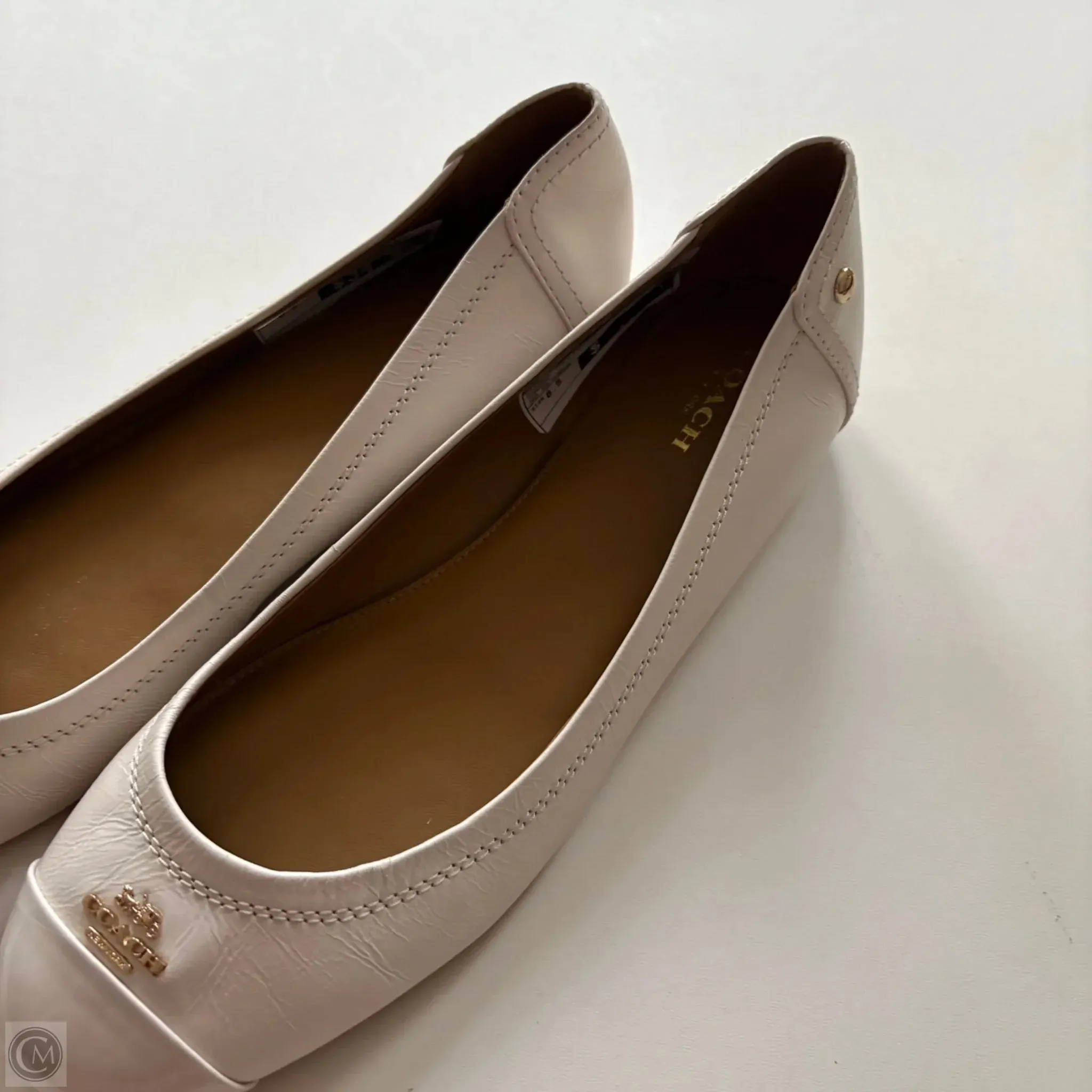 Shoes Designer By Coach In Cream, Size: 8.5