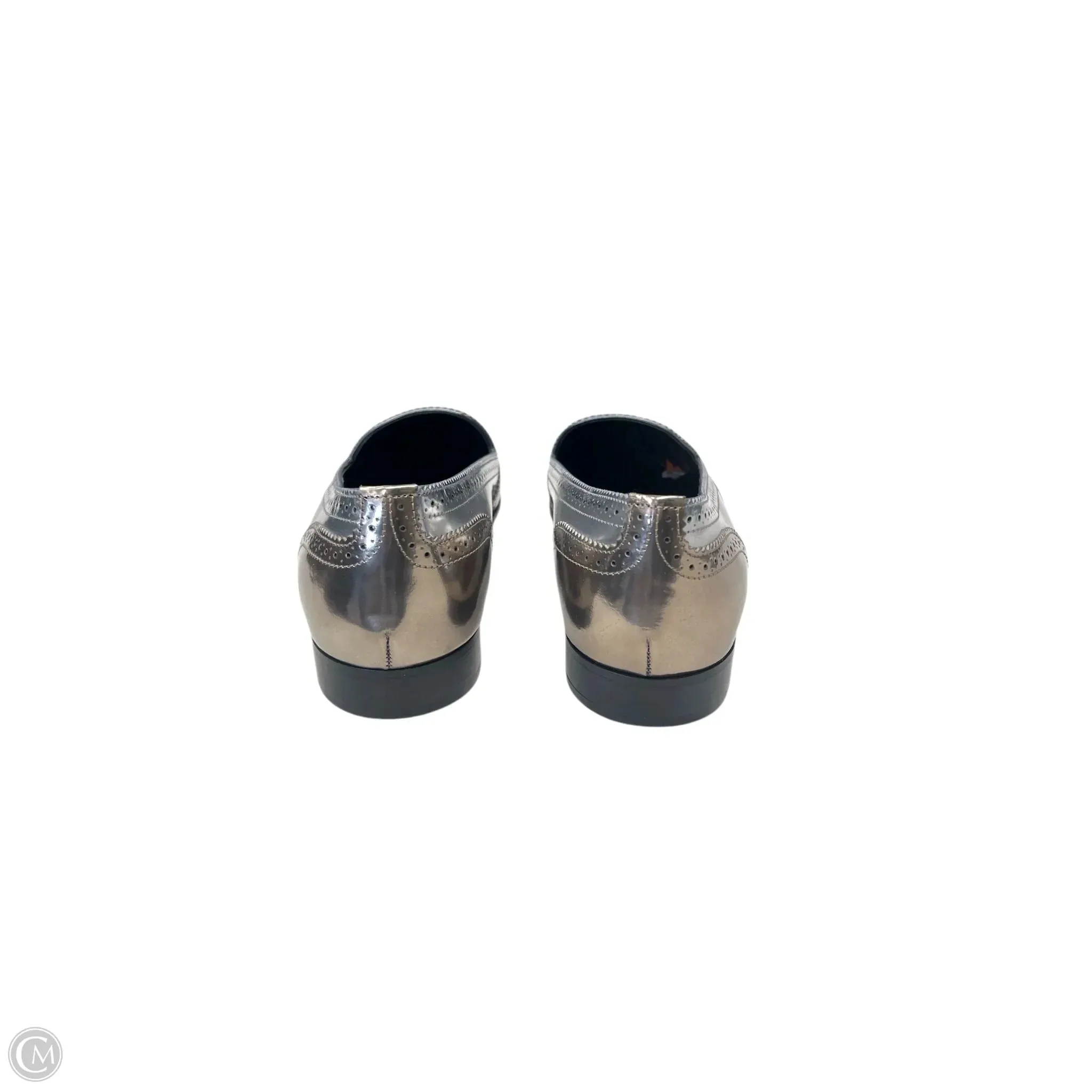 Shoes Designer By Sergio Rossi In Gold & Silver