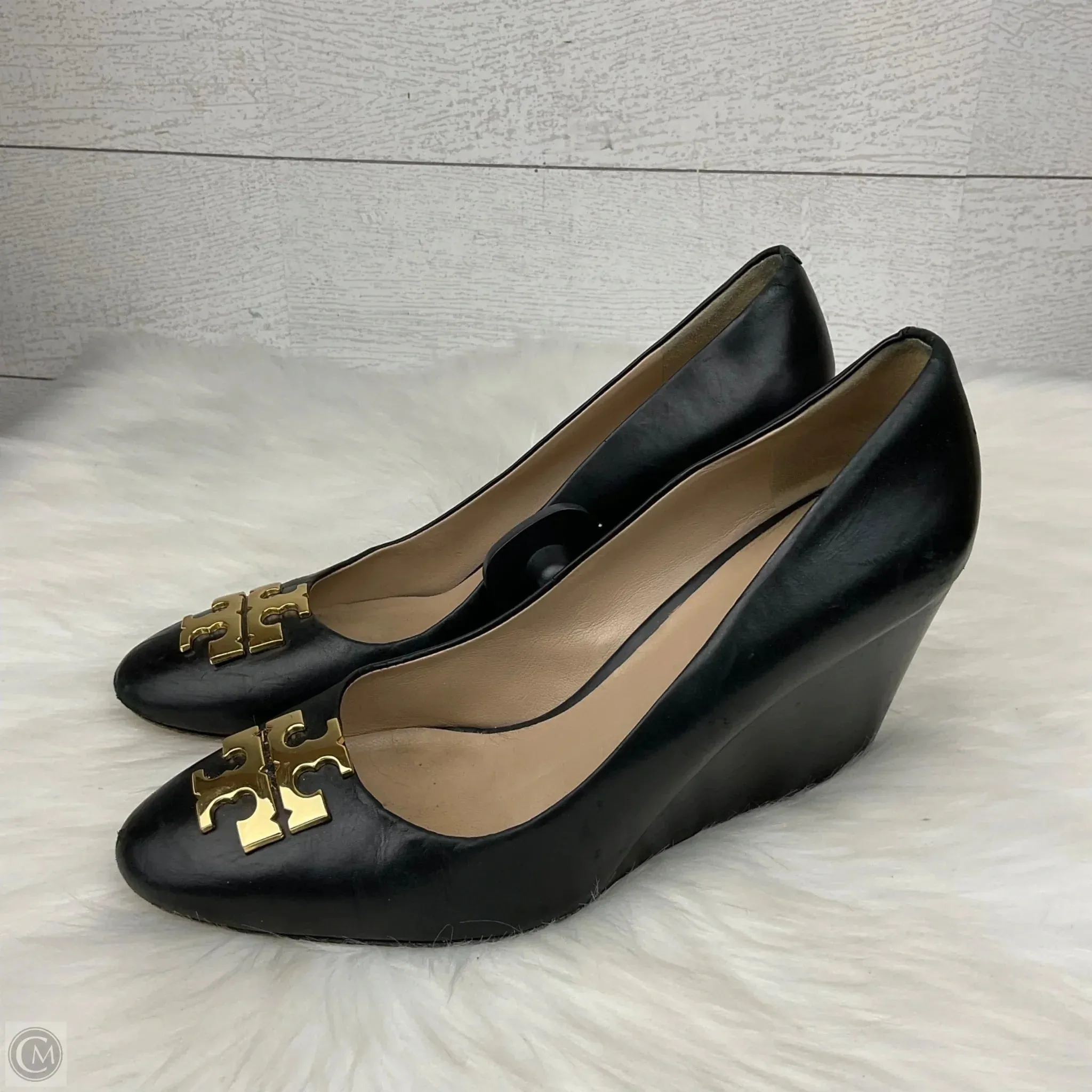 Shoes Designer By Tory Burch In Black, Size: 8