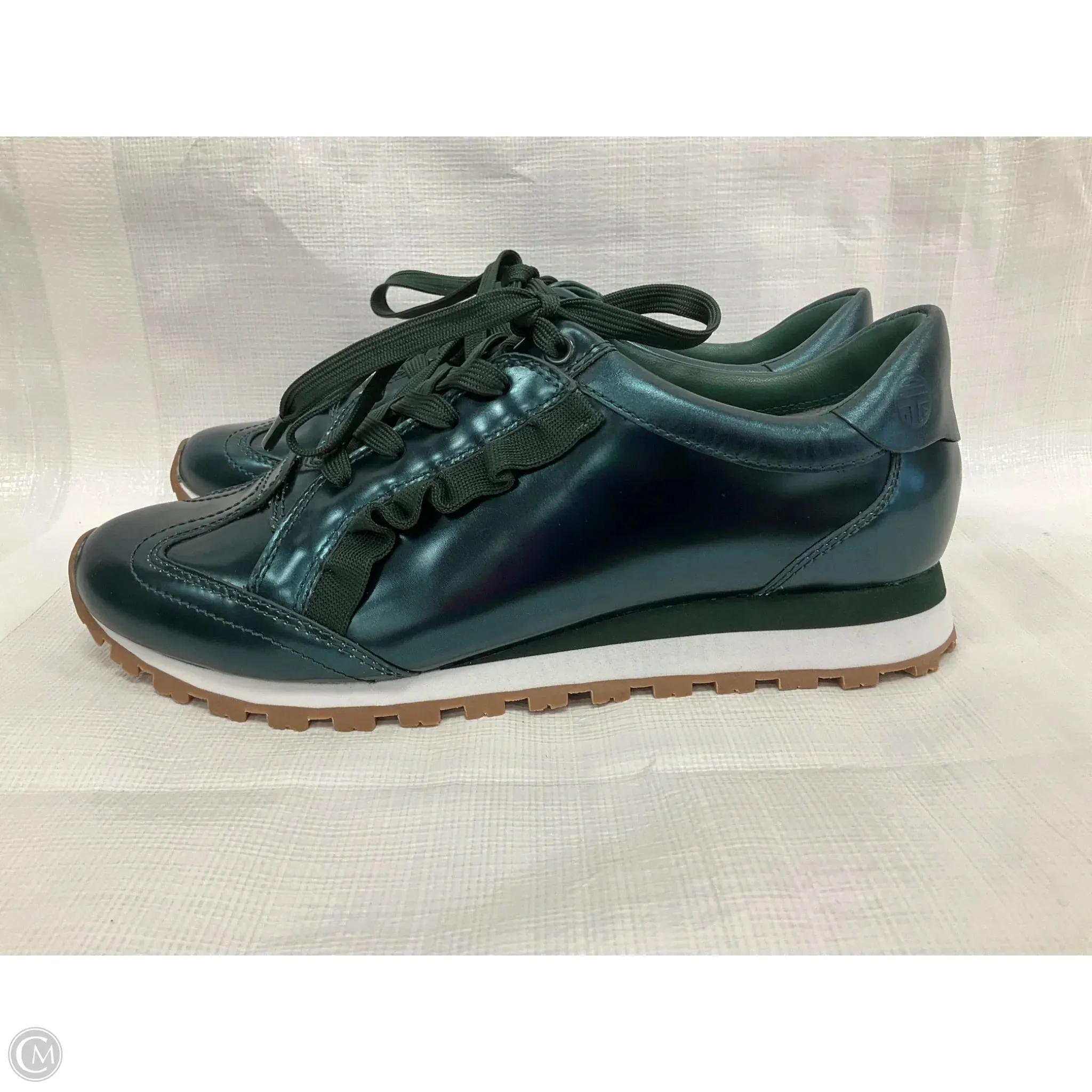 Shoes Designer By Tory Burch In Green, Size: 8