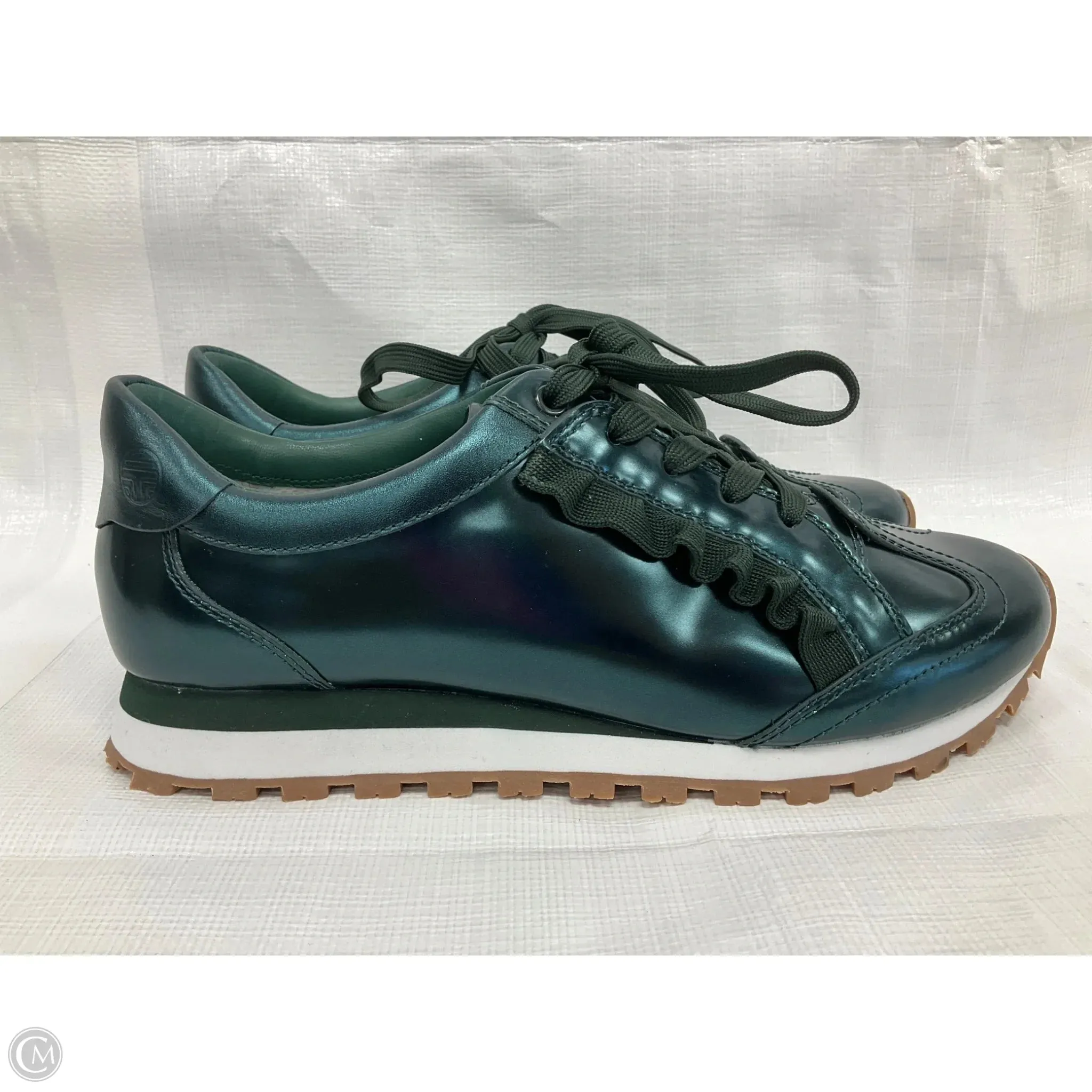Shoes Designer By Tory Burch In Green, Size: 8