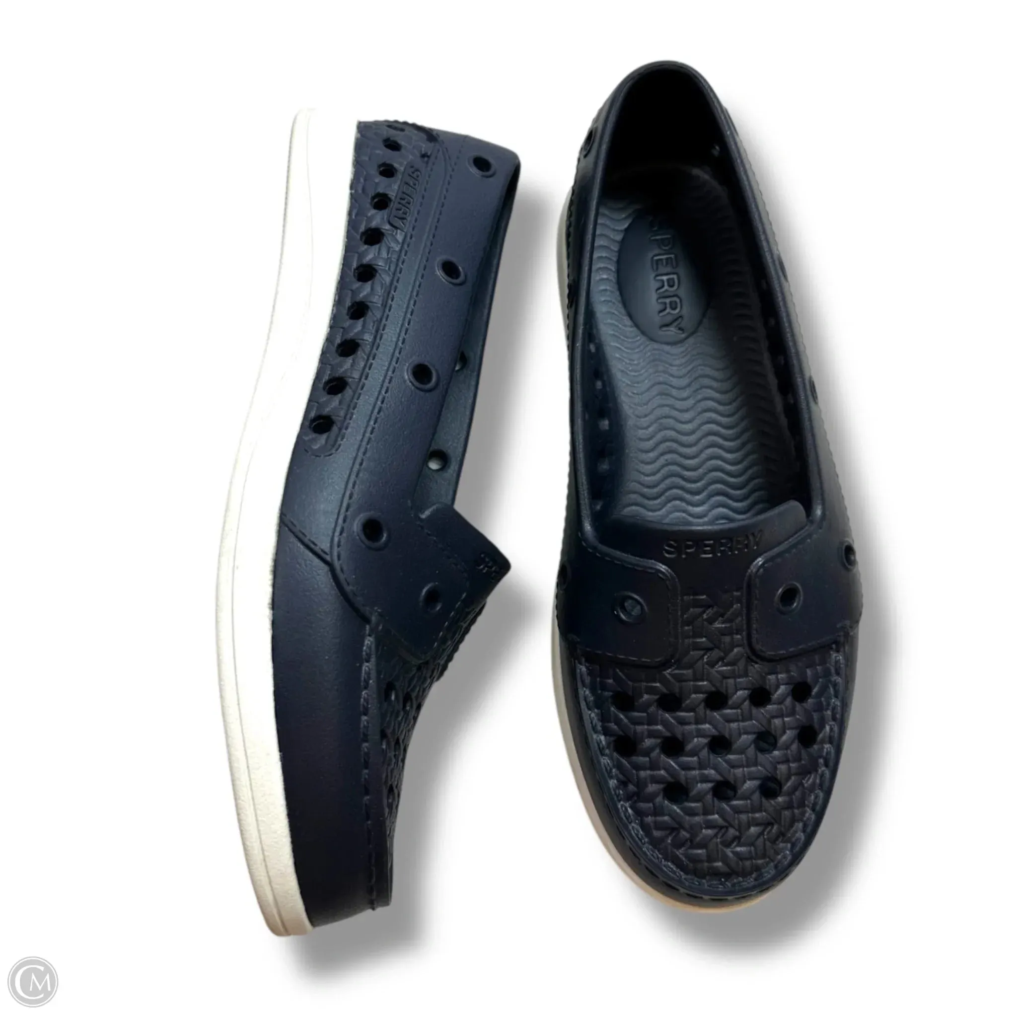 Shoes Flats By Sperry In Navy, Size: 7