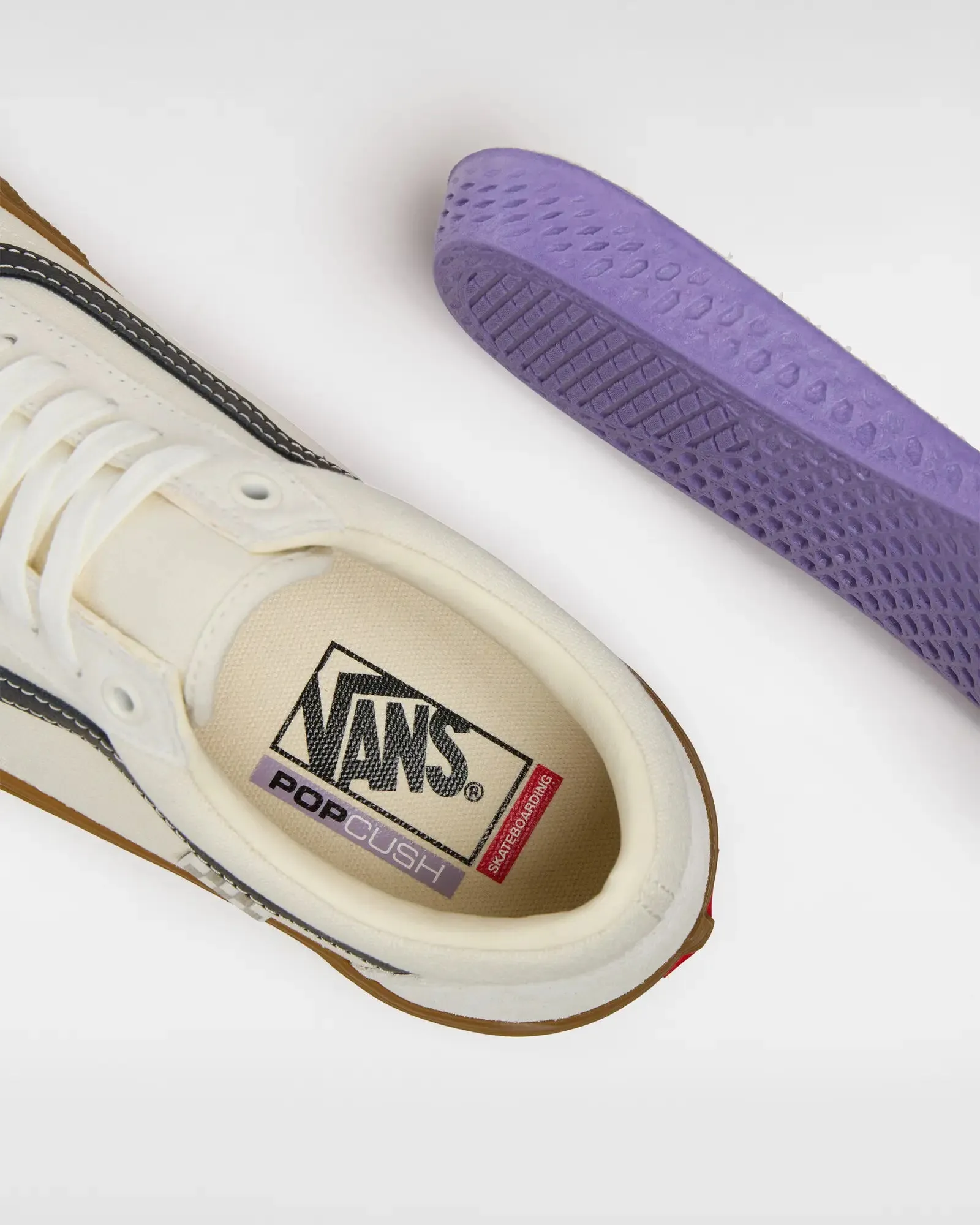 Skate Old Skool Shoes in Marshmallow & Gum