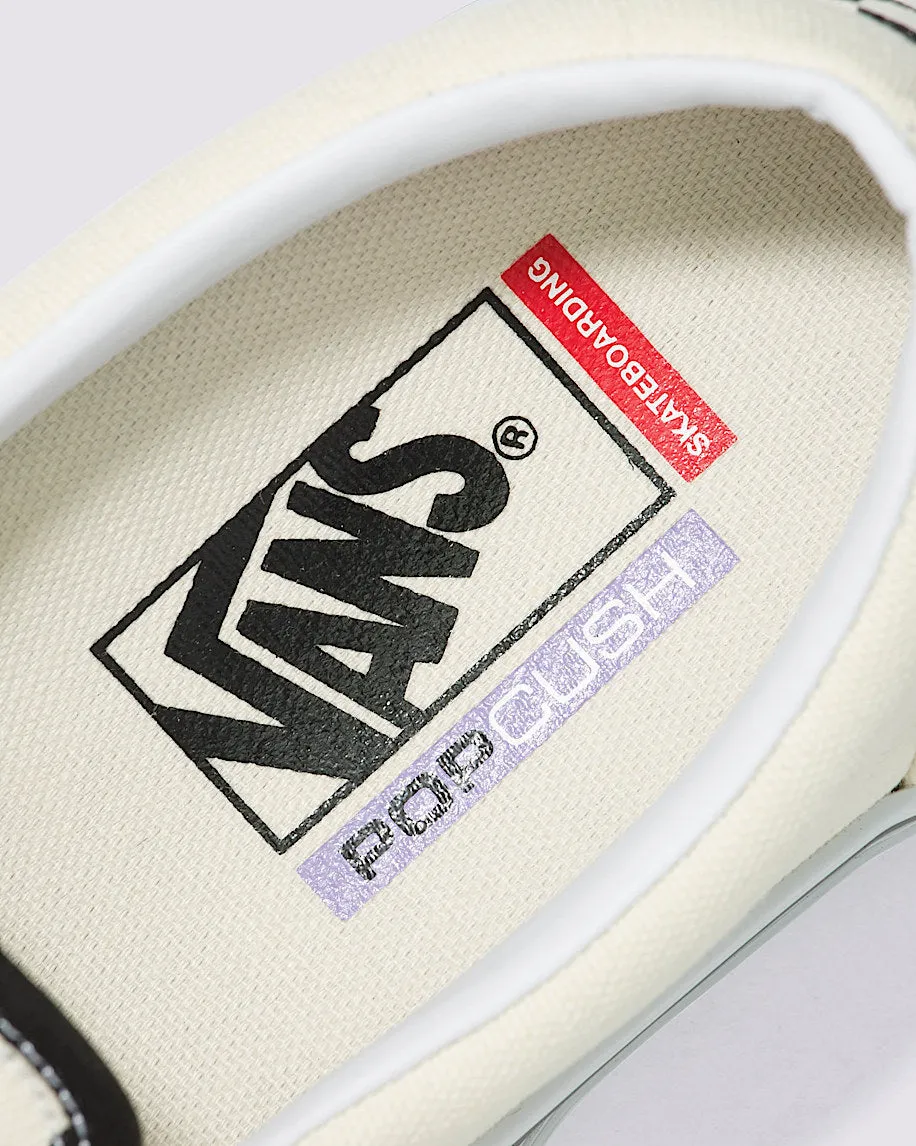 Skate Slip-On Shoes - Checkerboard Black/Off White