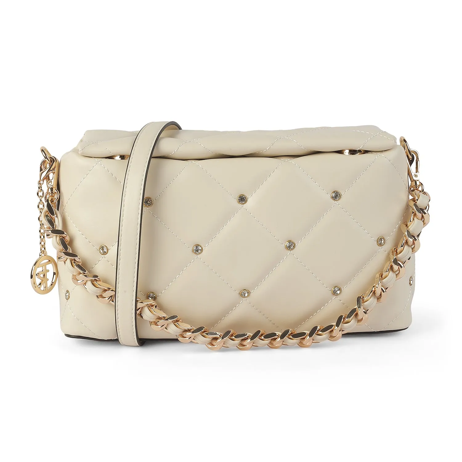Tresmode Boliva Beige Women's Sling Bag