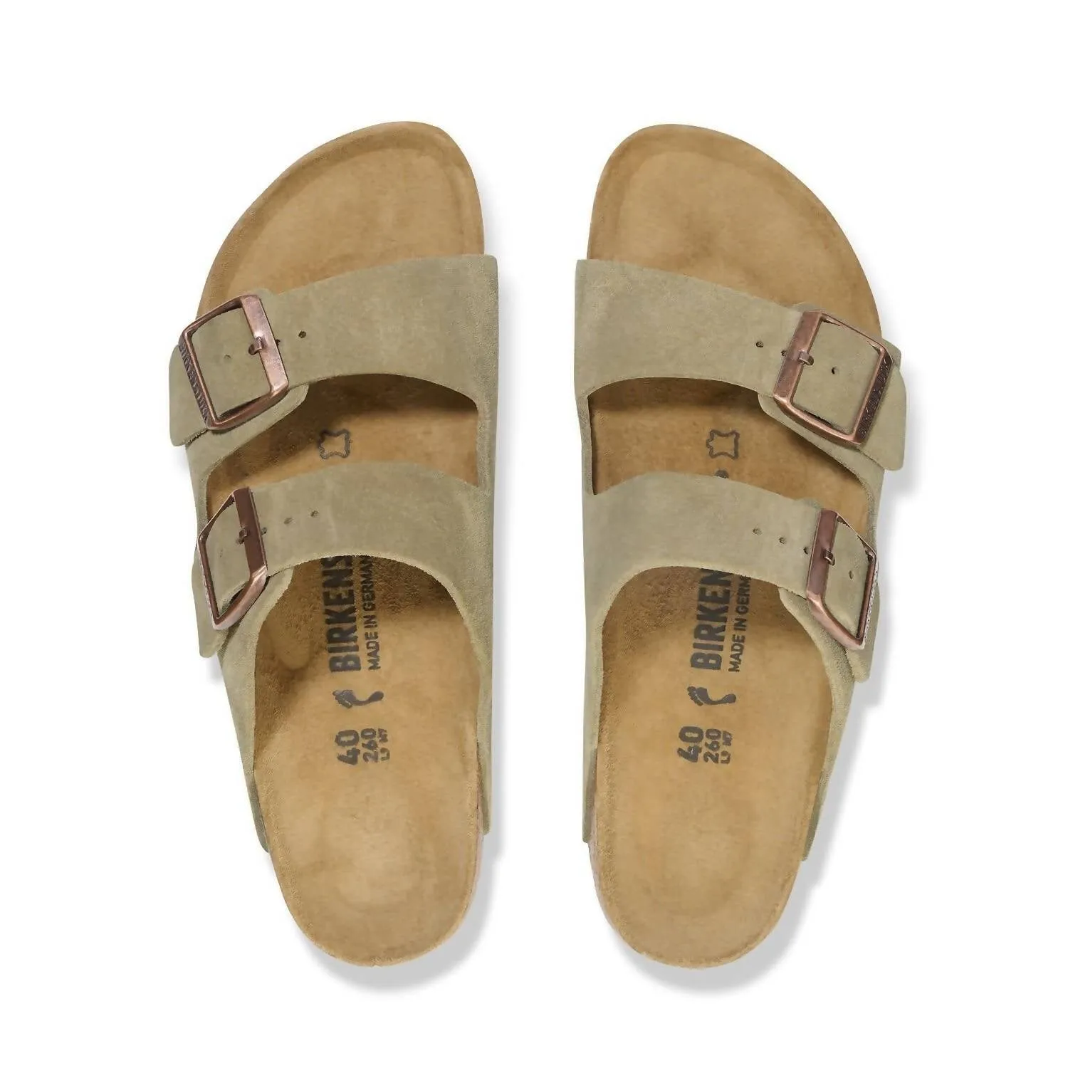Unisex Arizona Sfb Sandal - Narrow In Taupe Suede