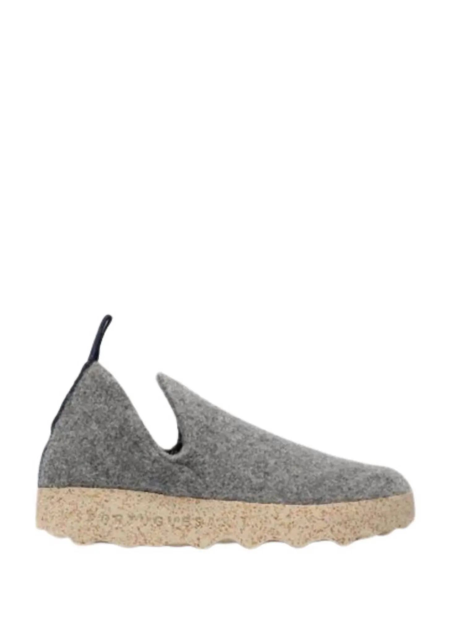 Unisex City Slip-On Shoe In Concrete Tweed
