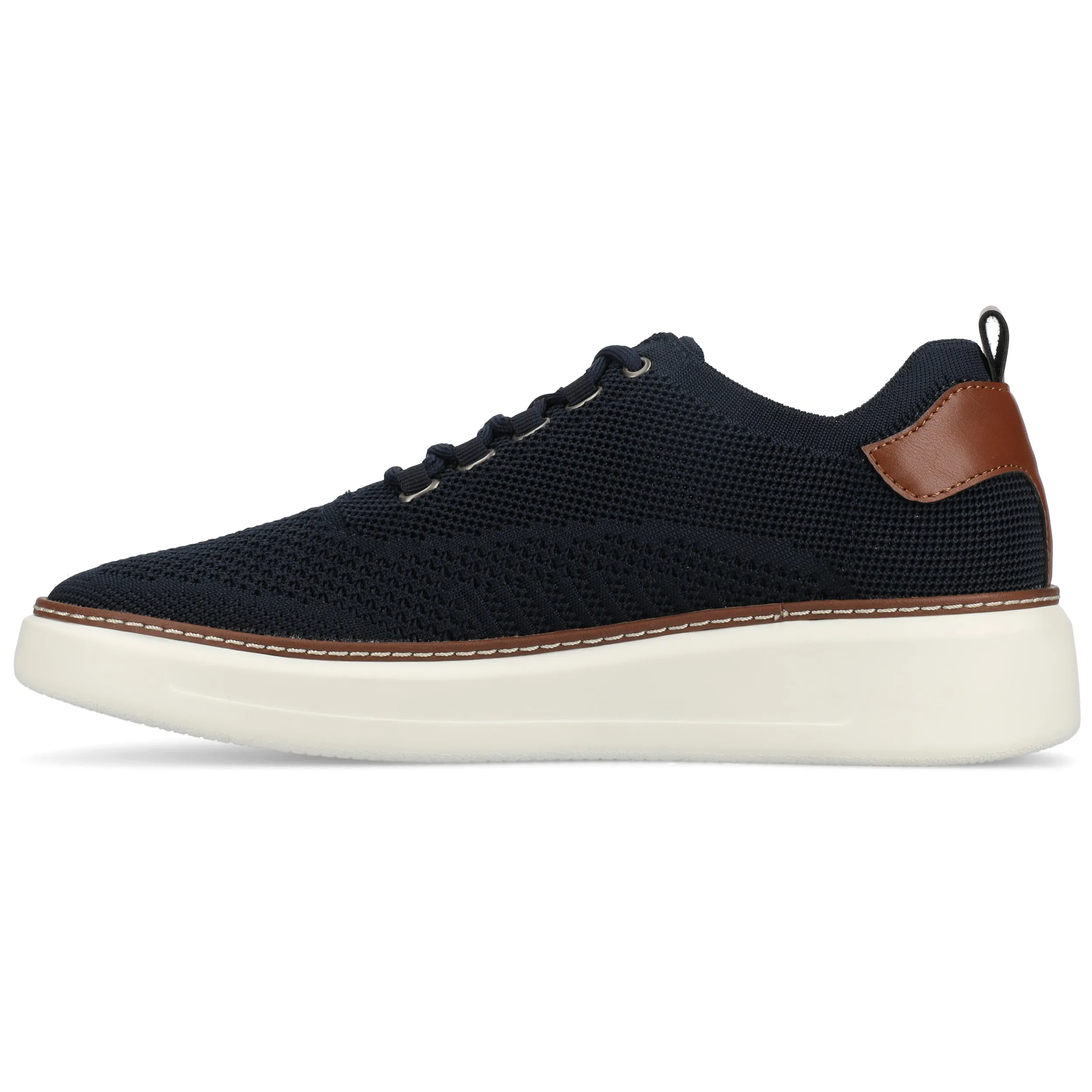 Vance Norris Medium and Wide Width Lace-up Casual Knit Sneaker