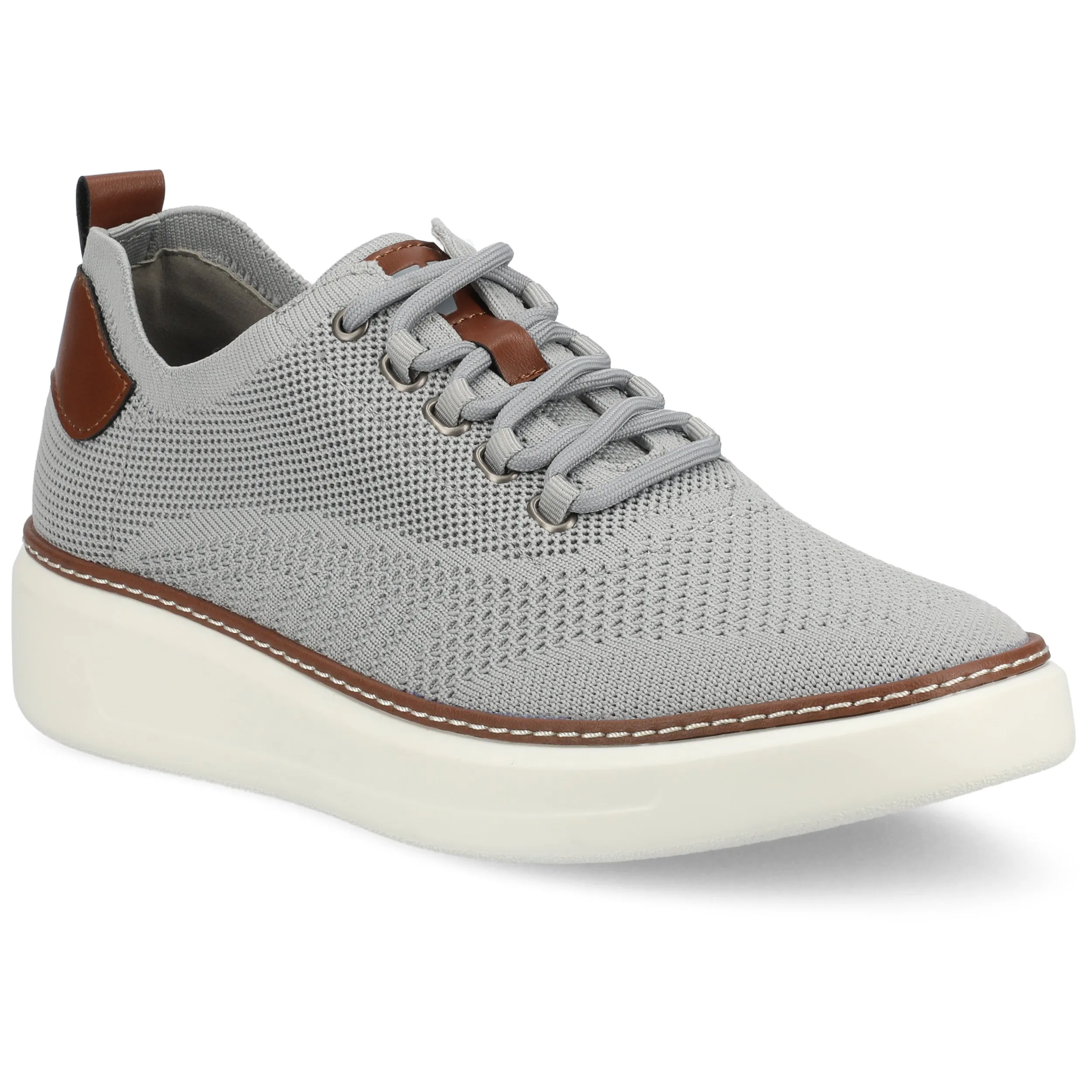 Vance Norris Medium and Wide Width Lace-up Casual Knit Sneaker